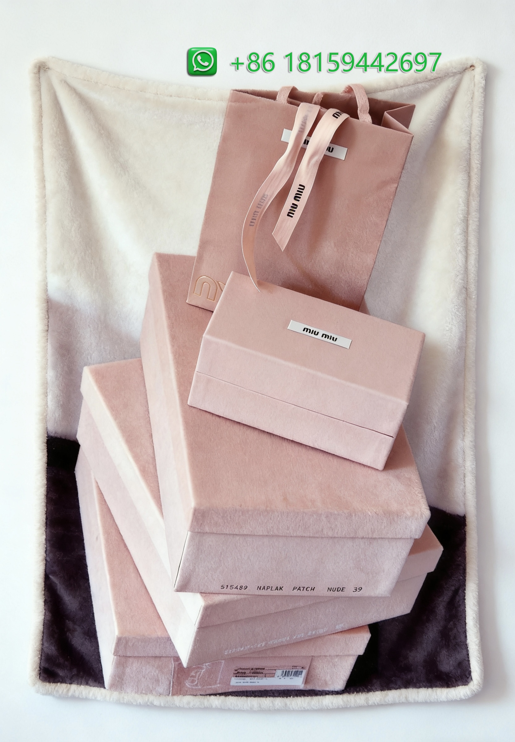 Miumiu Throw Blankets